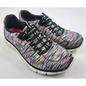 Skechers Multicolor Slip On Athletic Sneakers Shoes Womens Size 7 M